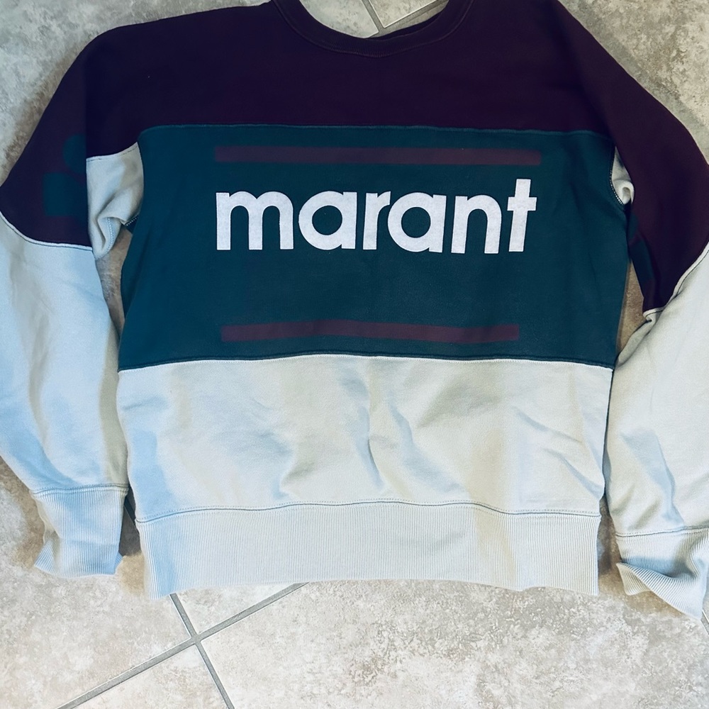 Isabel Marant Gallian Sweatshirt - Burgundy - Picture 8 of 13